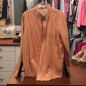 Club Room Dress Shirt Large. Like new. Orange